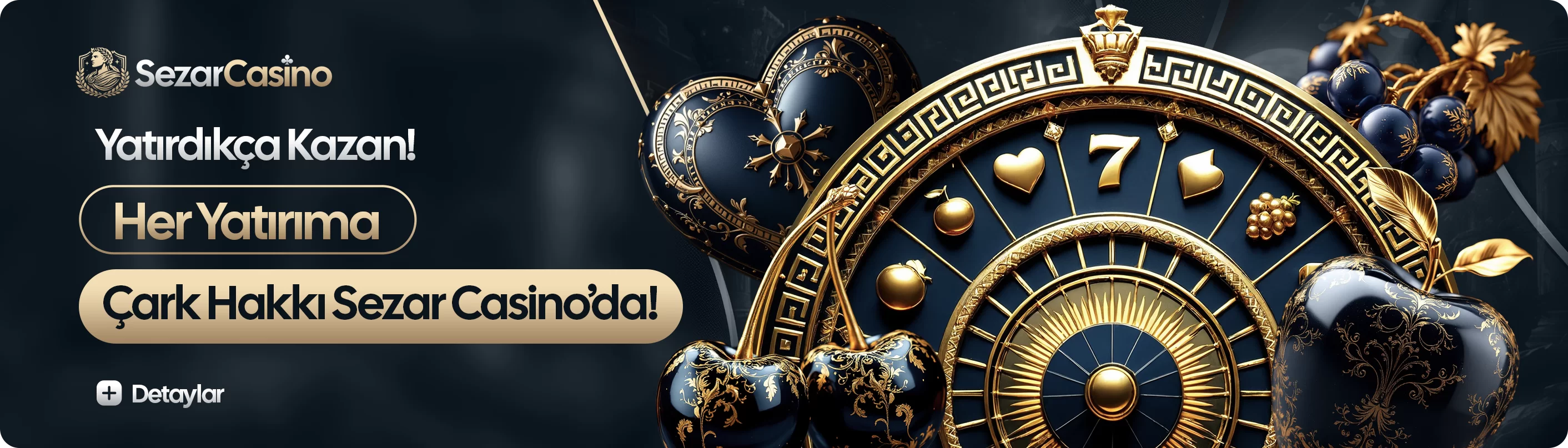 Sezarcasino — Her yatırıma çark hakkı ve anlık bonus fırsatları